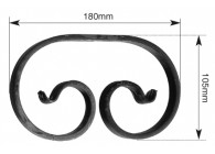 VOLUTE 180MM.