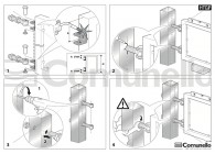 130-M24~~164-24LZ REGELBAAR SCHARNIER M24- VERZINKT