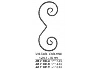 S-VOLUTE 290X110MM - 16X6MM