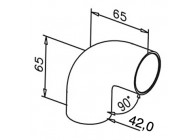 Raccord dangle 90° + pièces de liaison