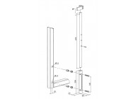 VSA-K-QF1BL-6005~~P00007817-6005 - Grondgrendel-quick fix-as in aluminium-groen