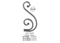 VOLUTE 350X150MM - # 12 MM