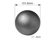 SPM101~~HOLLE STALEN BOL 101,6MM.