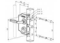 LAPQ1010 H2L 9010~~SLOT VOOR PROFIEL 10-20-30 MM, WIT