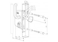 LSRZ40U2LVSZS-9010~~P00015108-9010 - Slot voor profiel D40mm-wit