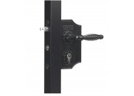 LARQ6060 H2L 6005~~SLOT VOOR  RONDPROFIEL 60 TOT 80MM-GROEN