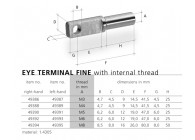 49391~~OOG FINE BINNENDRAAD - M5 - LD