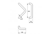 Barre de tirage Hext D35 I350 H85 B188