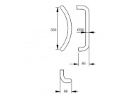 Barre de tirage Hext D30 I350 H85 B98