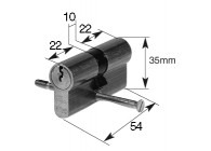 CIL-M54~~CILINDER IN MESSING