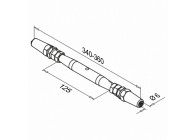 147260-006~~Q-WEB, SPANSLOT VOOR RANDKABEL, DUBBEL GESCHROEFT