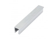 180-403620~~L=6000mm Glaslat 18x20mm in alu voor HOP profielen