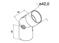 170308-042~~VERSTELBARE VARIABELE VERBINDER, INKL. 2 ADAPTER