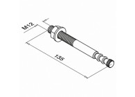 Goujon dancrage VMZ-A 75 M12-40/135 QS-549