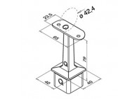 144710-042-00-12~~HANDRAILINGSTEUN MOD.4710 - o 42.4