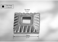 CACHE-SCELLEMENT # 20X15 MM.