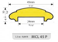 MCL45P-3M~~HANDGREEP UIT SMEEDB. BRONS