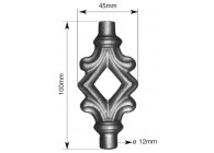 POINTE DE L. 100X45X12MM