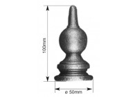 169-50~~LASBARE SIERKOP 100X50MM