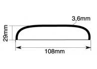 FOND DE TUBE 108MM.