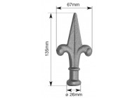 POINTE DE LANCE 135X67MM.