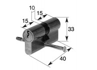 CIL-N40~~CYLINDER VERNIKKELD