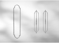 B101~~SPIJL - LENGTE 820MM.