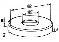 Cache embases pour modéle 914 et article Nr. 0940,