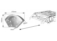 RACCORD COURBE POUR DES LIMONS