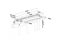 P00002629 - Accessoire en acier inoxydable pour linstallation ferme-portail