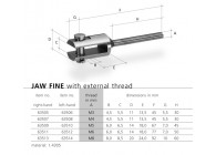 63514~~VORK FINE MET BUITENDRAAD-M8-LD