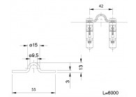 289P-15.5-6M~~RAILRAPIDO - 6 meter