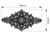 ELEMENT DECORATIF - SIMPLE FACE - 210 X 400