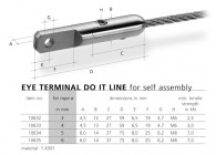 10634~~KABELOOG DO IT LINE VOOR MONTAGE OP DE WERF 5MM