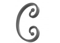 VOLUTE-C 135X80MM - 14X6MM