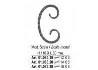 01.083.19~~C-KRUL 110X60MM 12X6MM