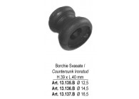 13.135.B~~Borchie svasate H.39x40 F.T.12,5mm