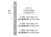 08.058.106~~Barre Forate P.30x8 F.q.14 Int. 112