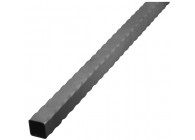 12.236~~KANTGEHAMERD IJZER 50X50X2.5MM - LENGTE 6 M