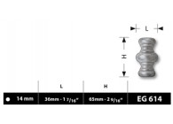 EG614~~STALEN SIERHULS VERZINKBAAR