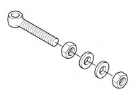 1004SET-M18-105~~P00003158 - Prijs per stuk,afname per 50 st-scharnieronderdelen 1004setm18-105 galv