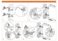 CHARNIERE GALV. REGLABLE