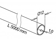 131900-112-50-12~~BUIS 12MM 5M