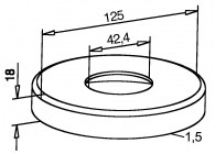 Cache embases pour modéle 914 et article Nr. 941,