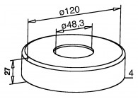 Cache embases pour modéle 913 et article Nr. 3502,