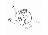 Système de câble - serre-cable 3,2 mm EMB 6 PCS