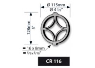 ELEMENT DECORATIF EN ACIER