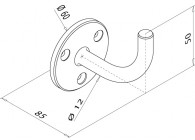 130109~~HANDRAILSTEUN VOOR WANDBEVESTIGING (LASSEN)