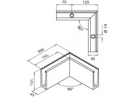 168011-01-18~~90° VERBINDER BINNENHOEK VOOR BODEMPROFIEL