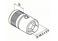 145792-248~~Buisverbinder EASY HIT, 48,3 x 2mm